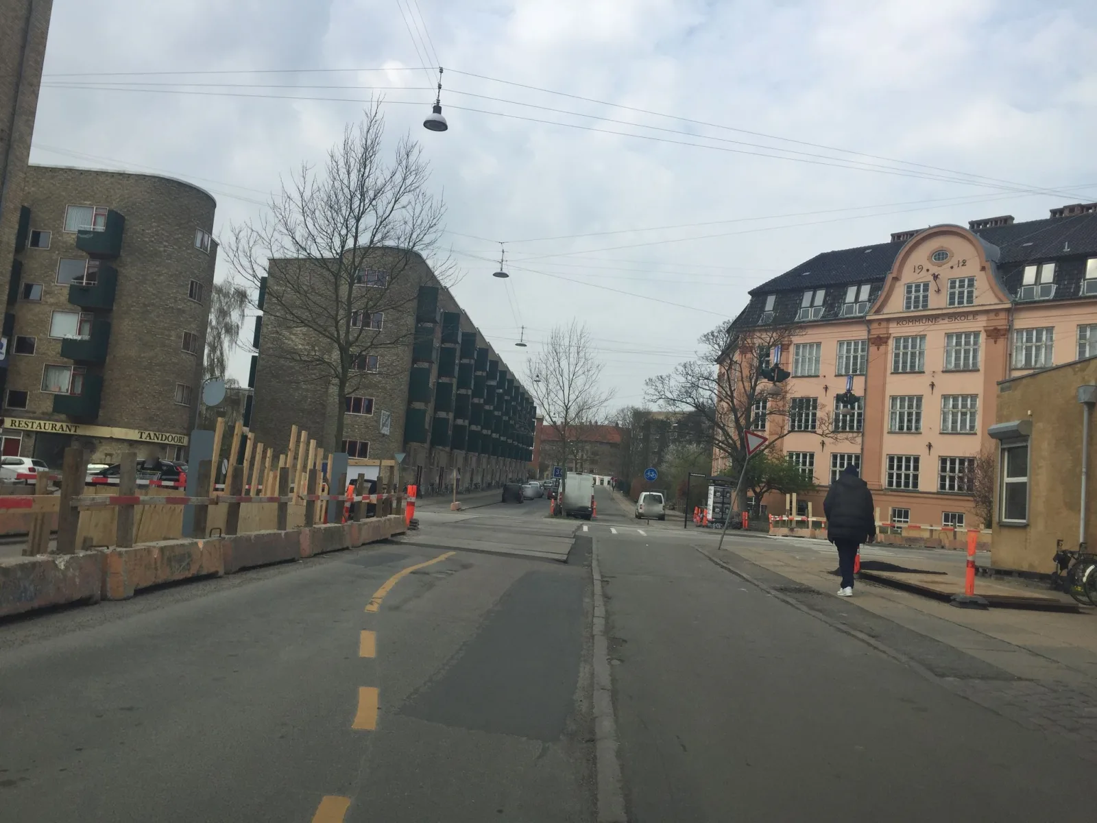 Mapillary-foto nær Nord-Vest Pizza