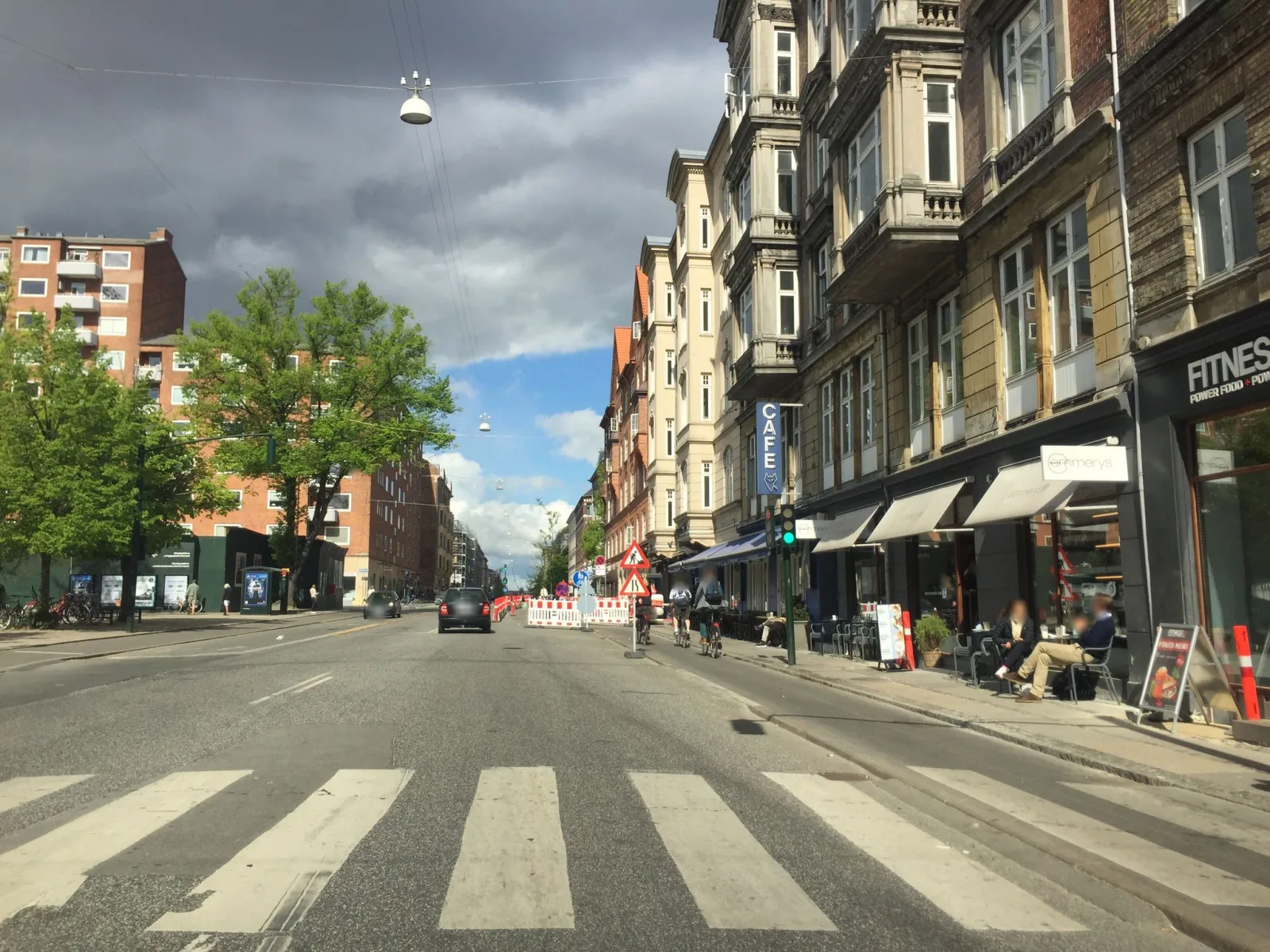 Mapillary-Foto in der Nähe von Nordic Noodle Frederiksberg