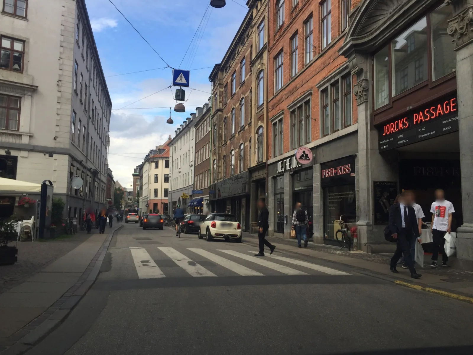 Mapillary-foto nær Original Coffee Jorcks Passage