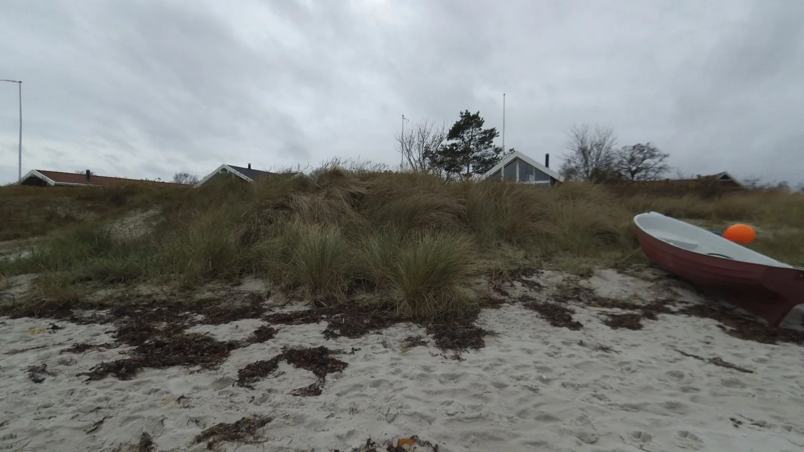 Mapillary-foto ved Saksild Strand