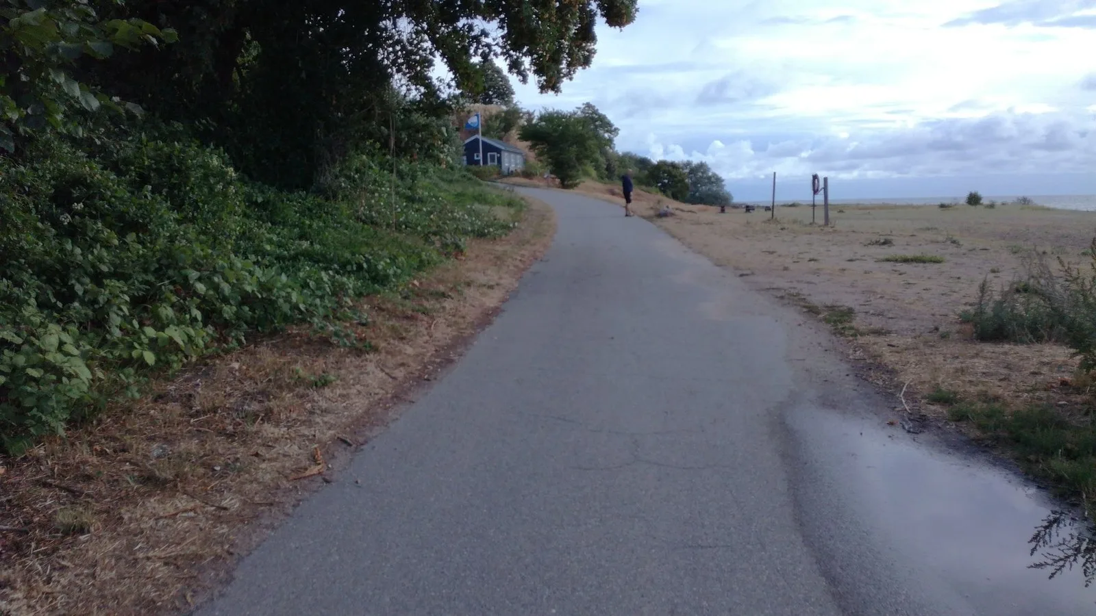Mapillary-foto ved Badegewässer: HYBY STRAND