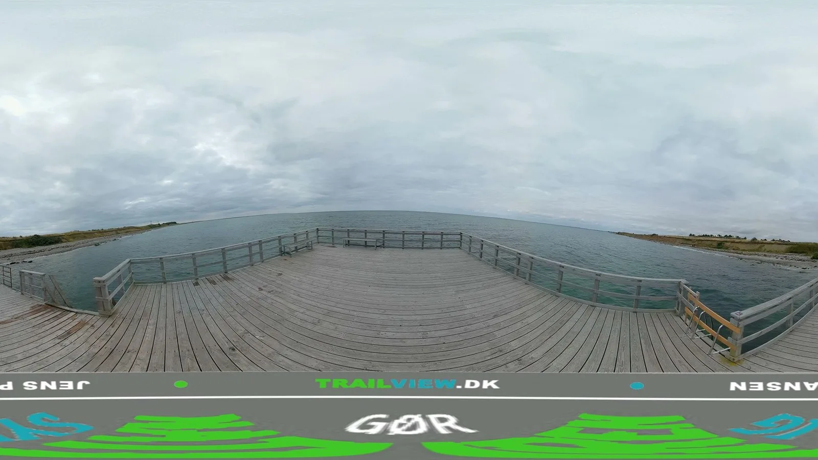 Mapillary-foto ved Badegewässer: MUSHOLM STRAND