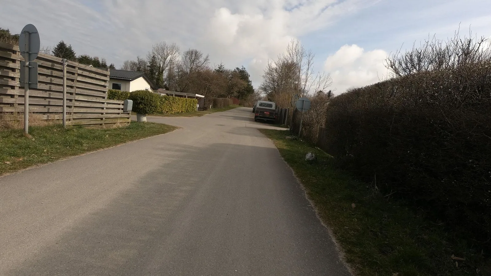 Mapillary-foto ved Badegewässer: HJORTEVEJ
