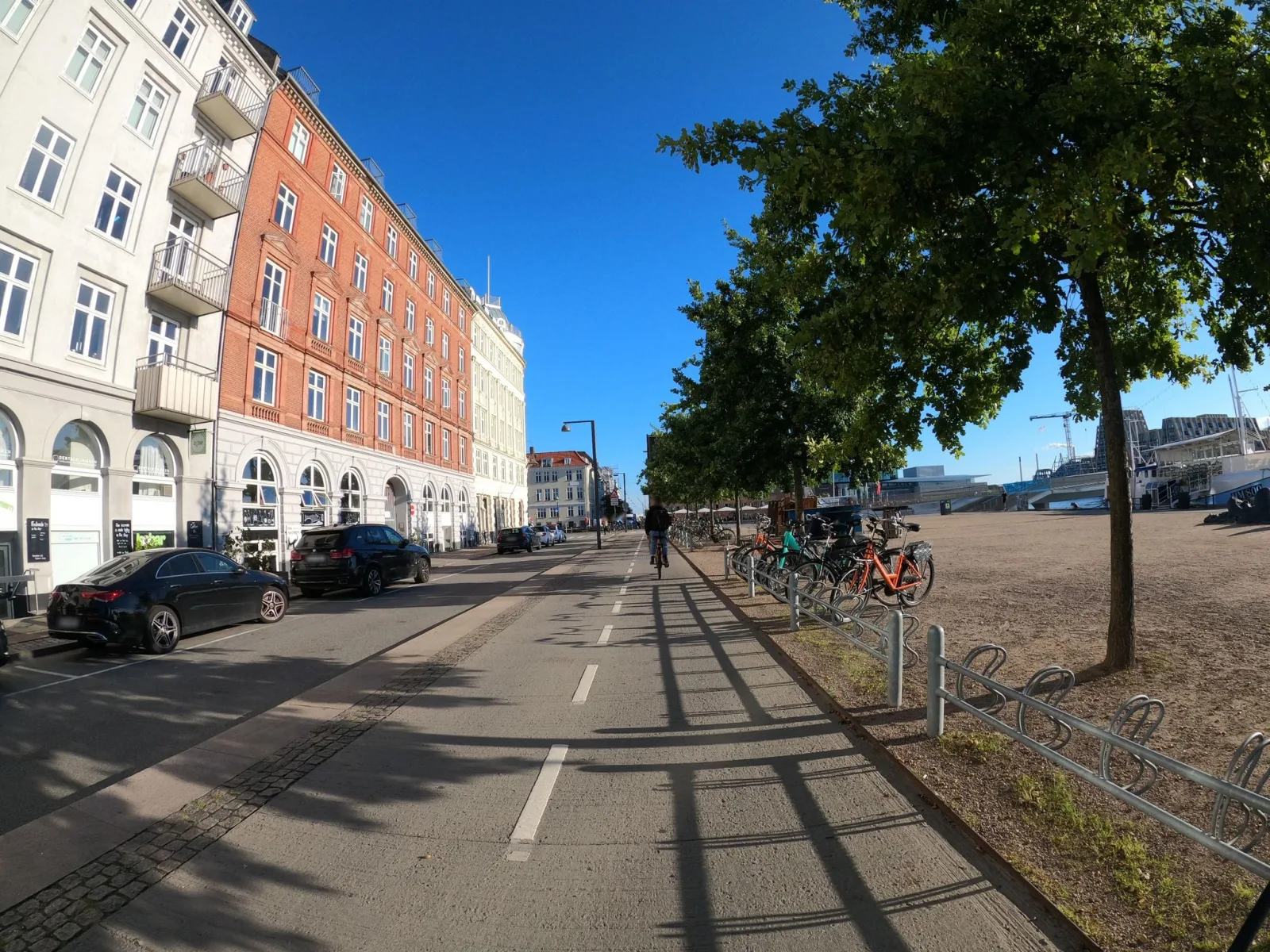 Mapillary-foto nær Badevand: HAVNEGADE BADEZONE