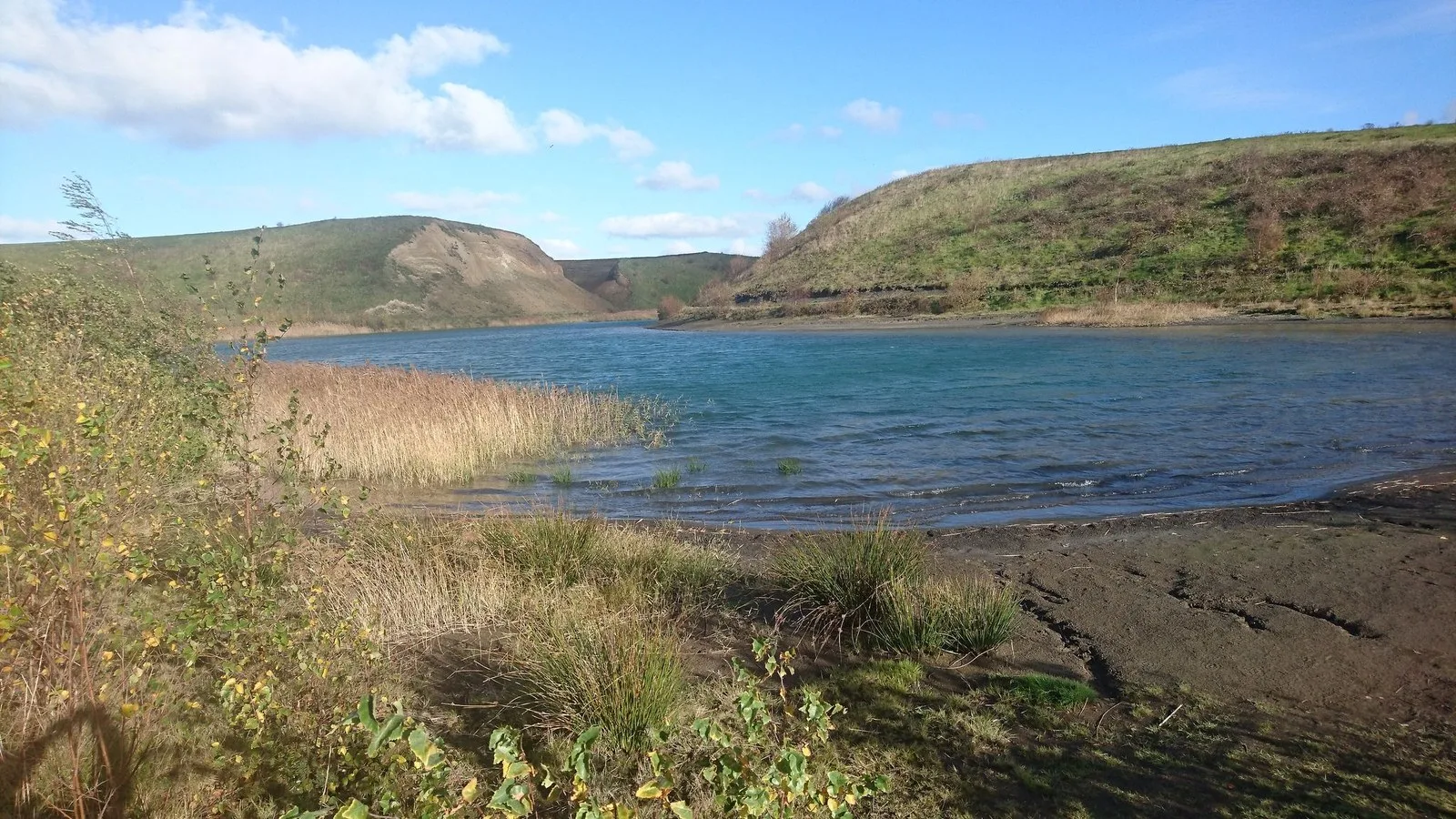 Mapillary-foto af strand eller hav ved Badegewässer: EJERSLEV LYNG