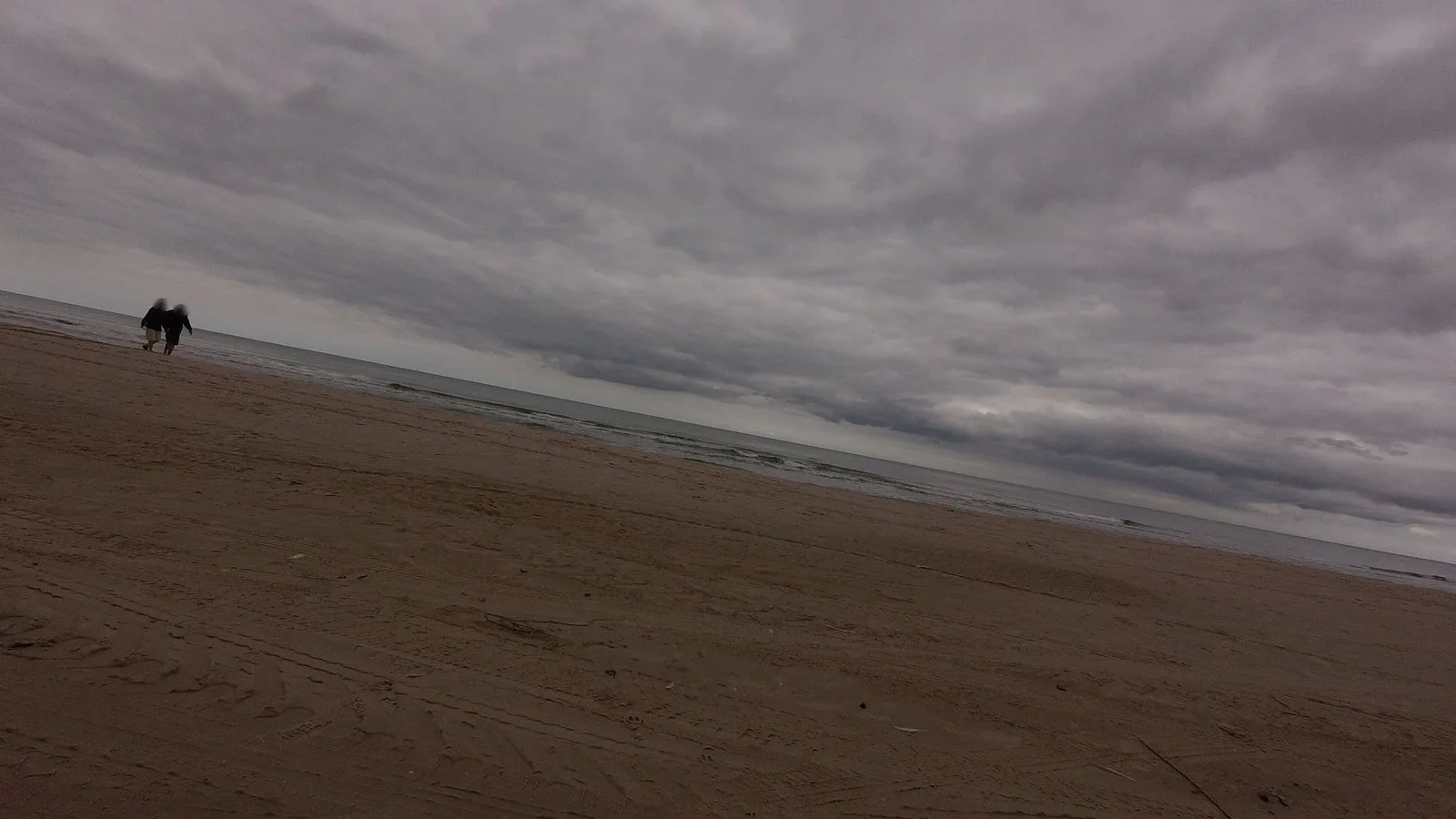 Mapillary-foto ved Badegewässer: TVERSTED STRAND, 500M ØST FOR NEDKØRSEL