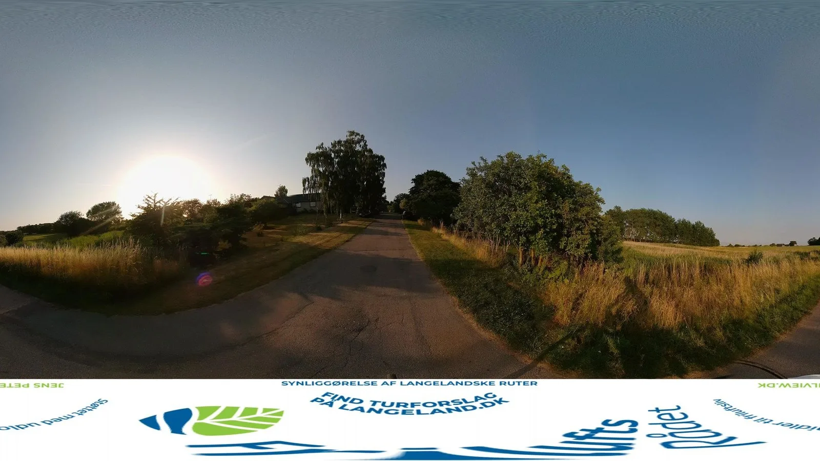 Mapillary-foto ved Badegewässer: SNØDE HESSELBJERG