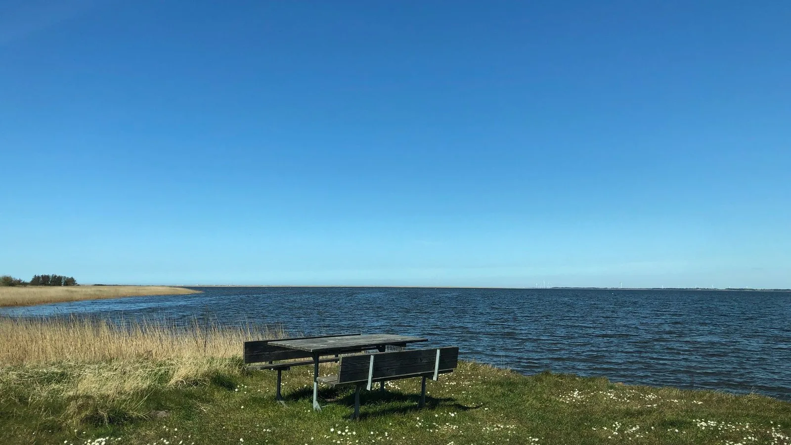 Mapillary-foto ved Badegewässer: NØRHEDE BÅDPLADS