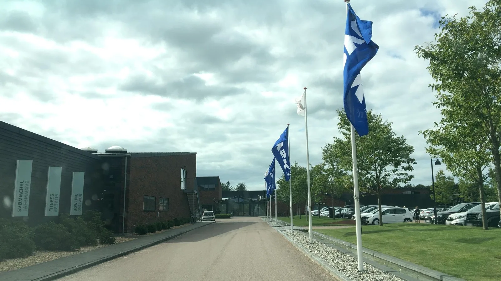 Mapillary-foto ved Badegewässer: SJØRUP SØ
