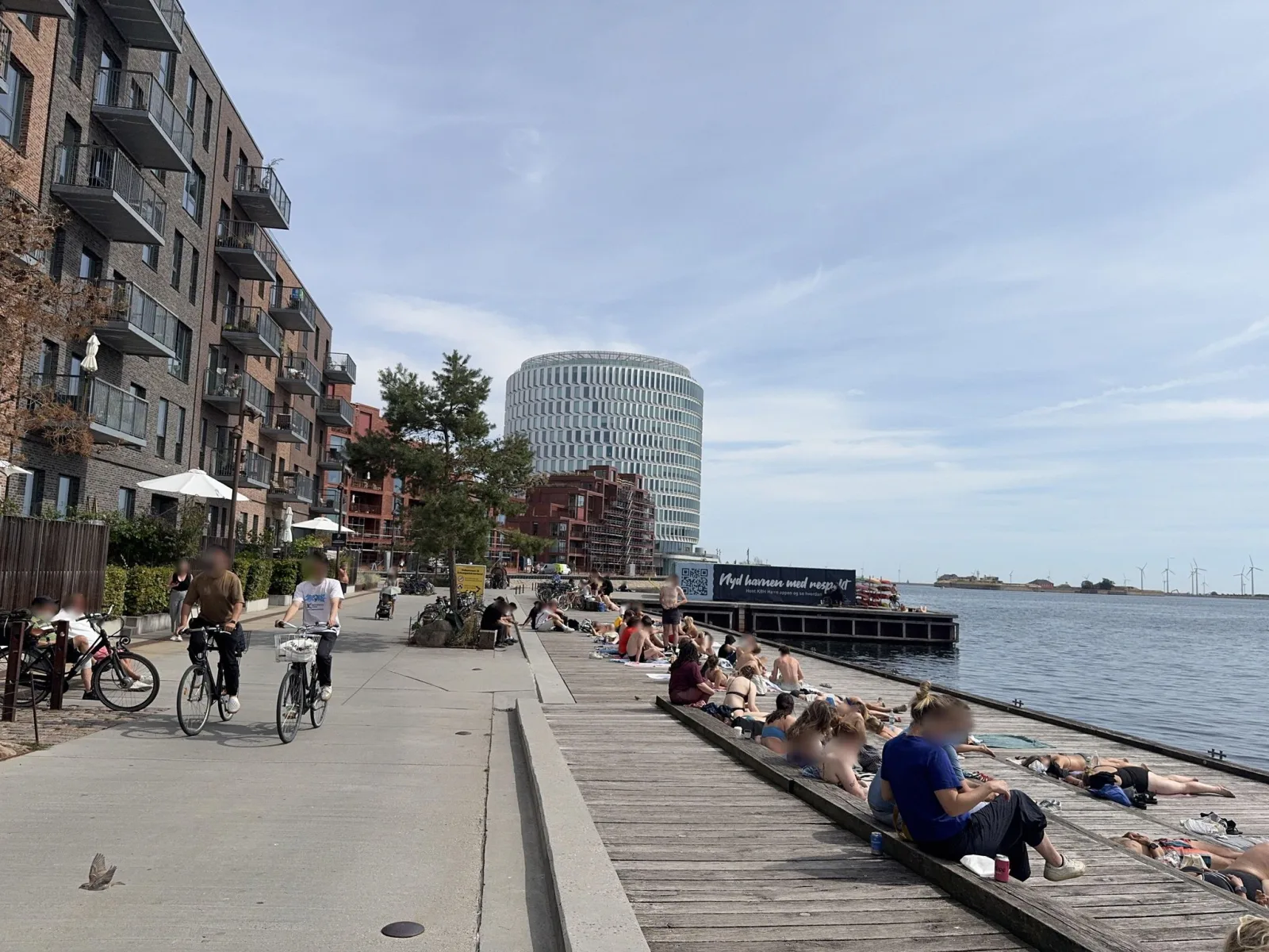 Mapillary-foto nær Badevand: SANDKAJ BADEZONE