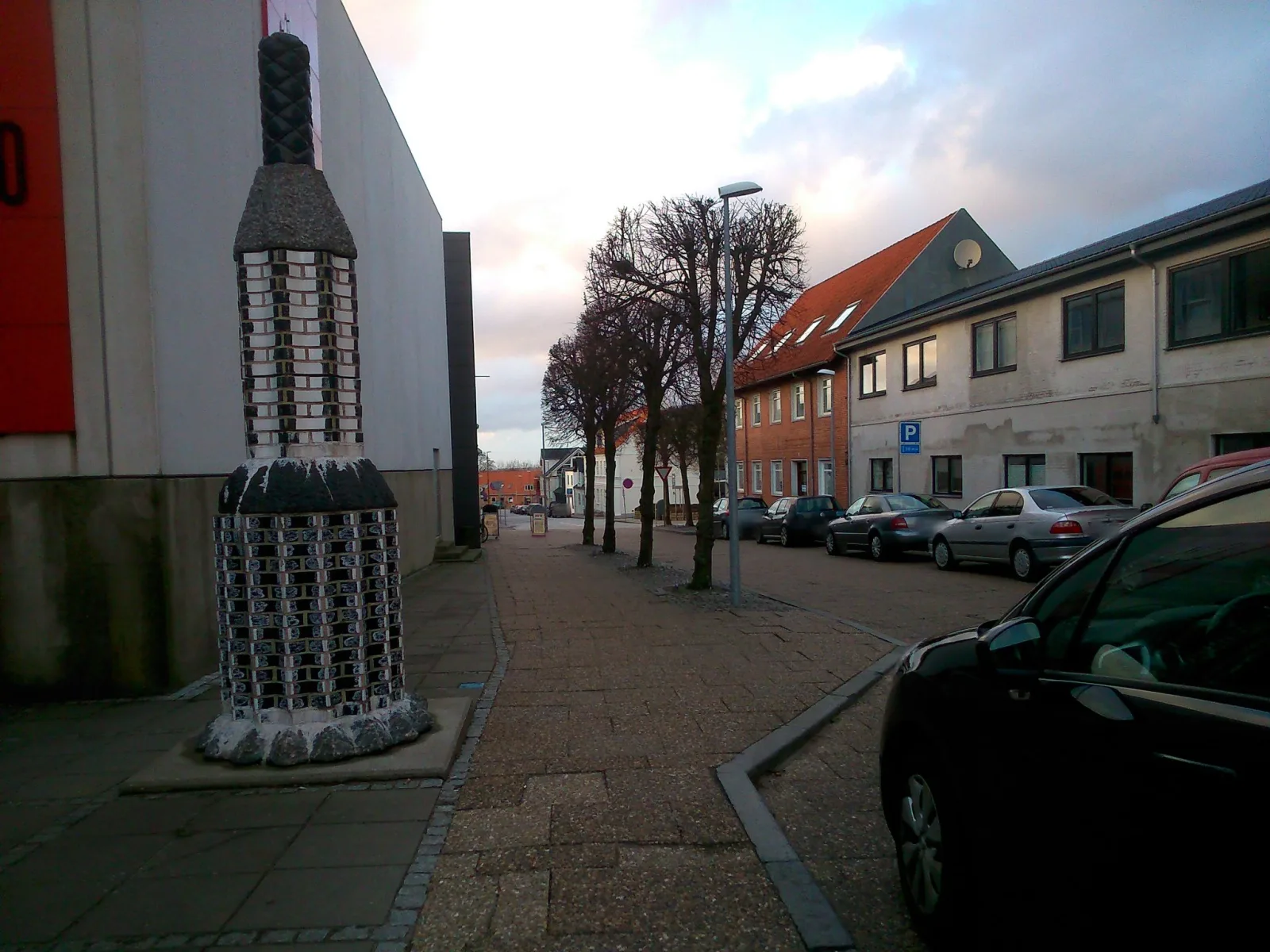 Mapillary-Foto in der Nähe von Ikast Biograf