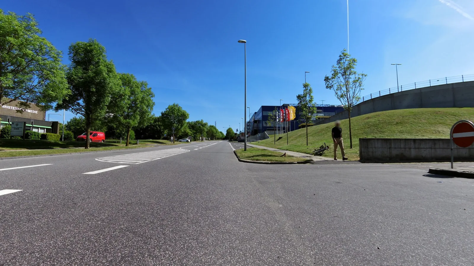 Mapillary-foto nær Boulders - Aarhus N