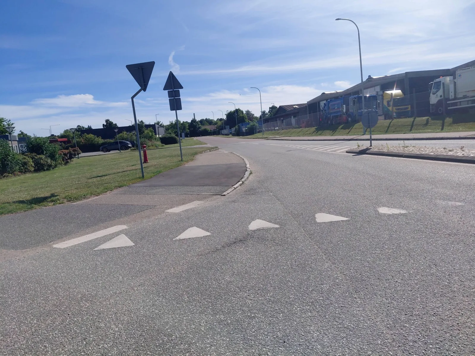 Mapillary-Foto in der Nähe von Match Padel