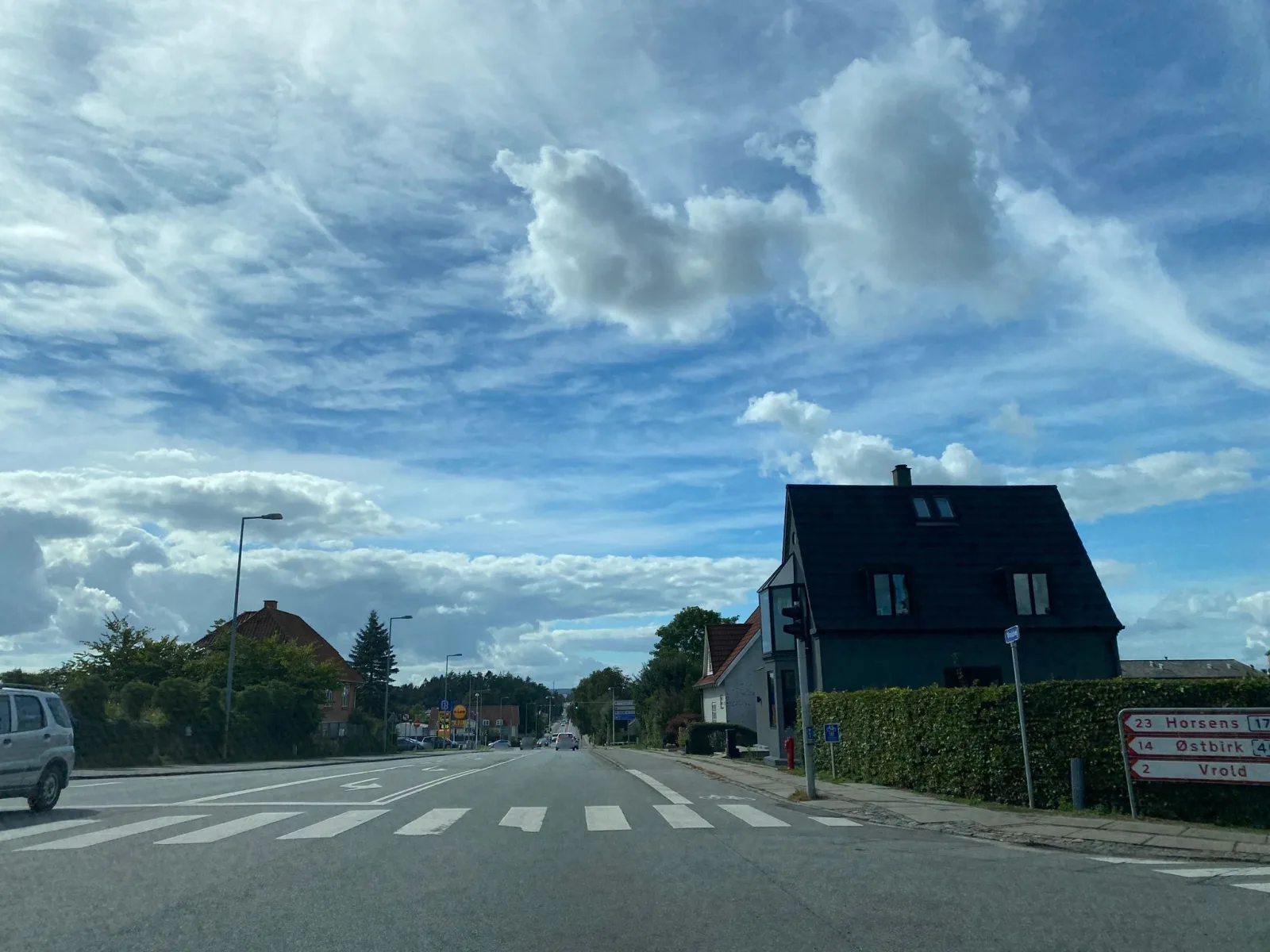 Mapillary-Foto in der Nähe von Sport og Fitness Skanderborg