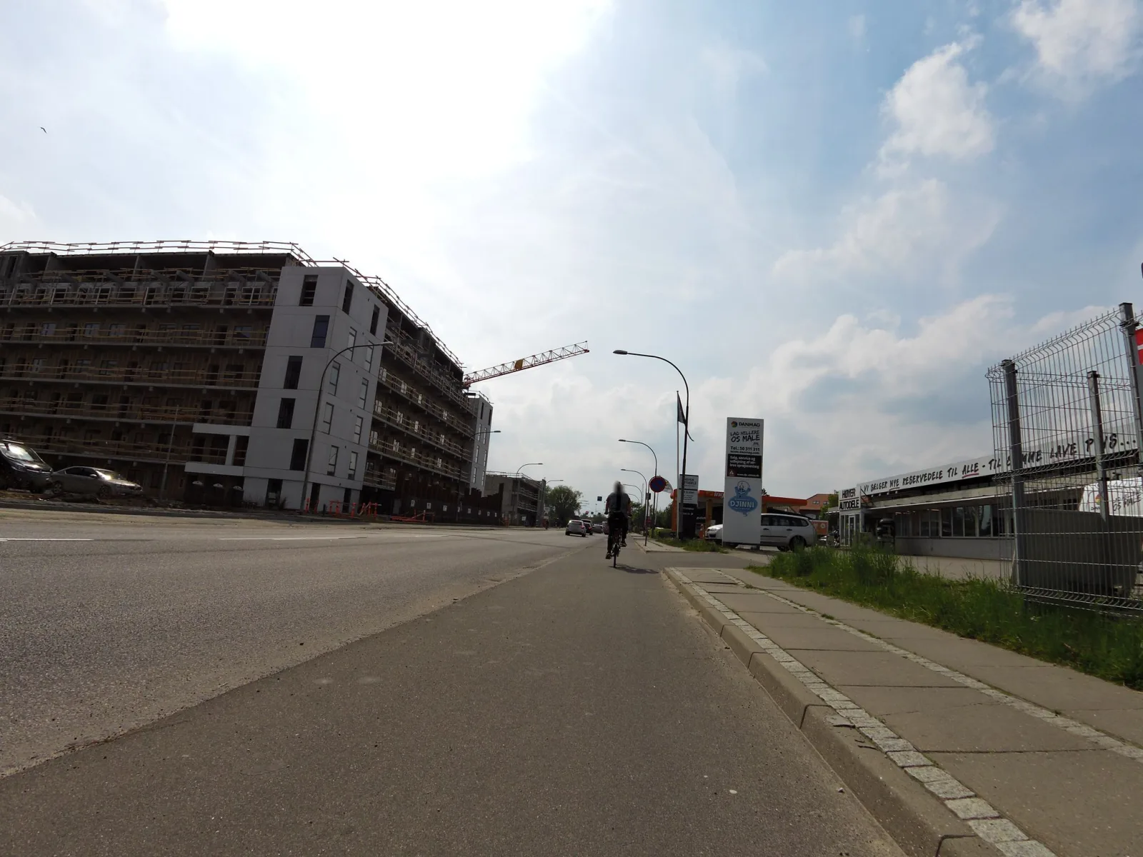 Mapillary-foto nær Boulders Aarhus Aaby