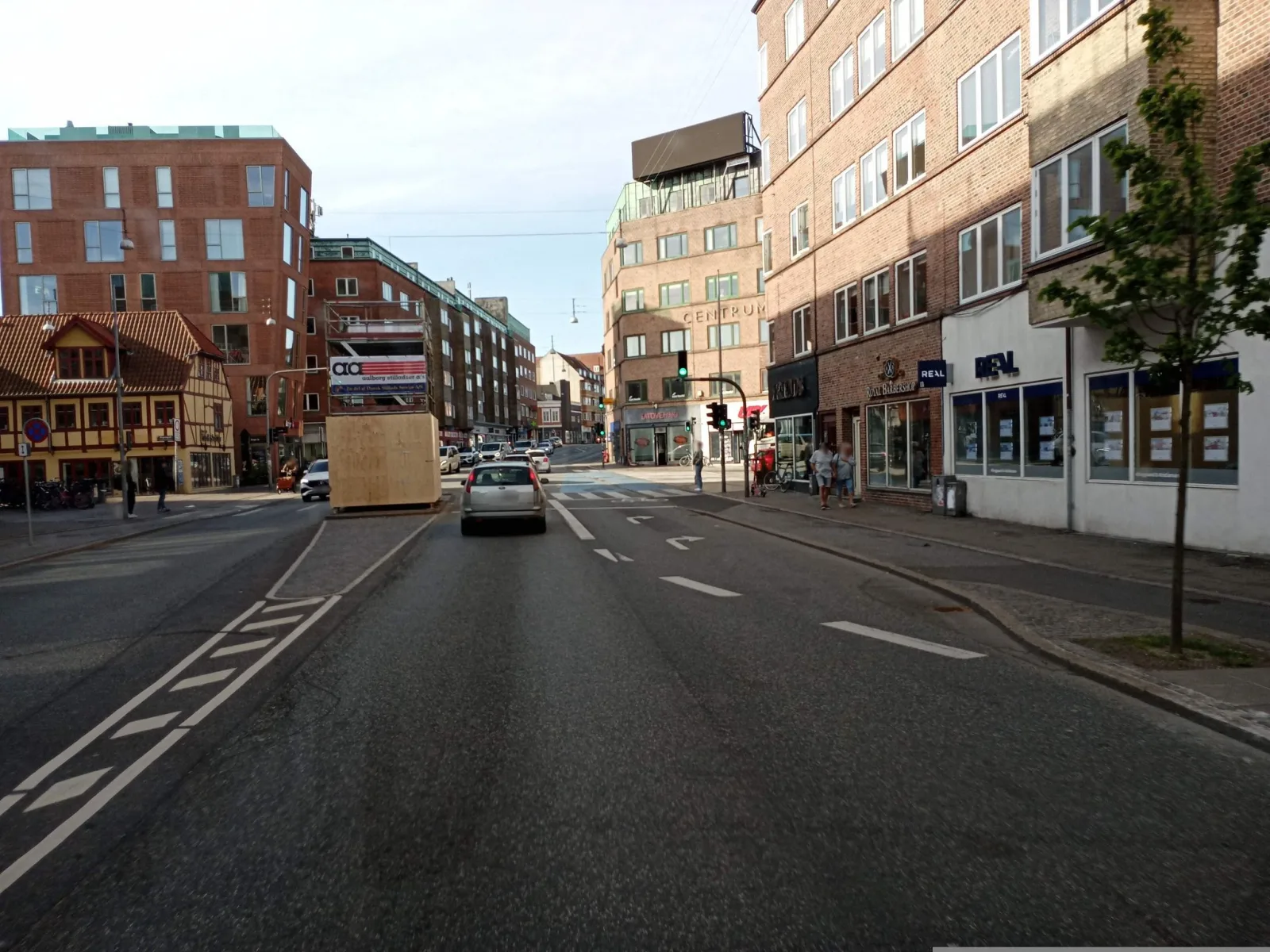 Mapillary-foto nær Power House Aalborg