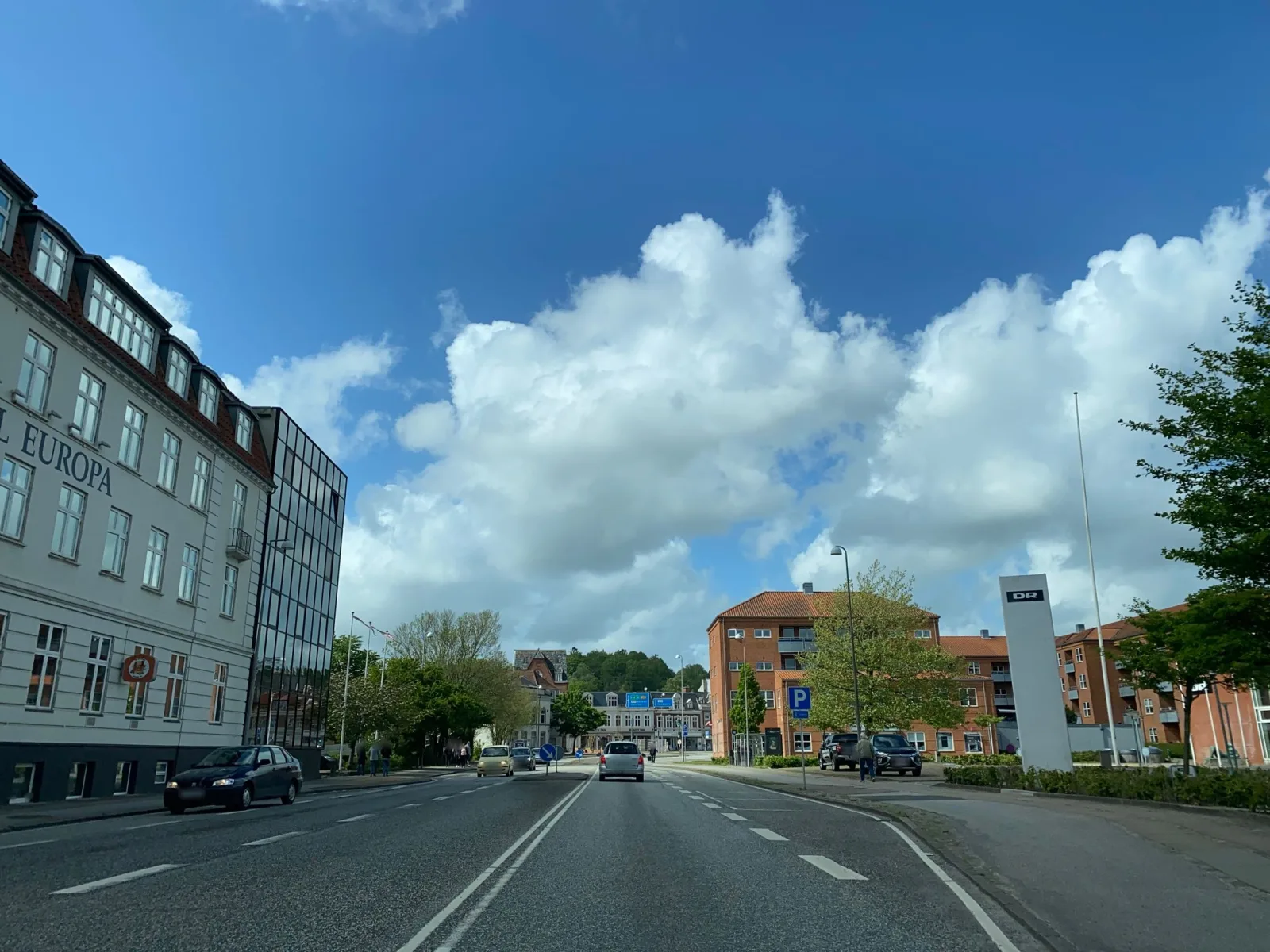 Mapillary-foto nær Kinorama Aabenraa