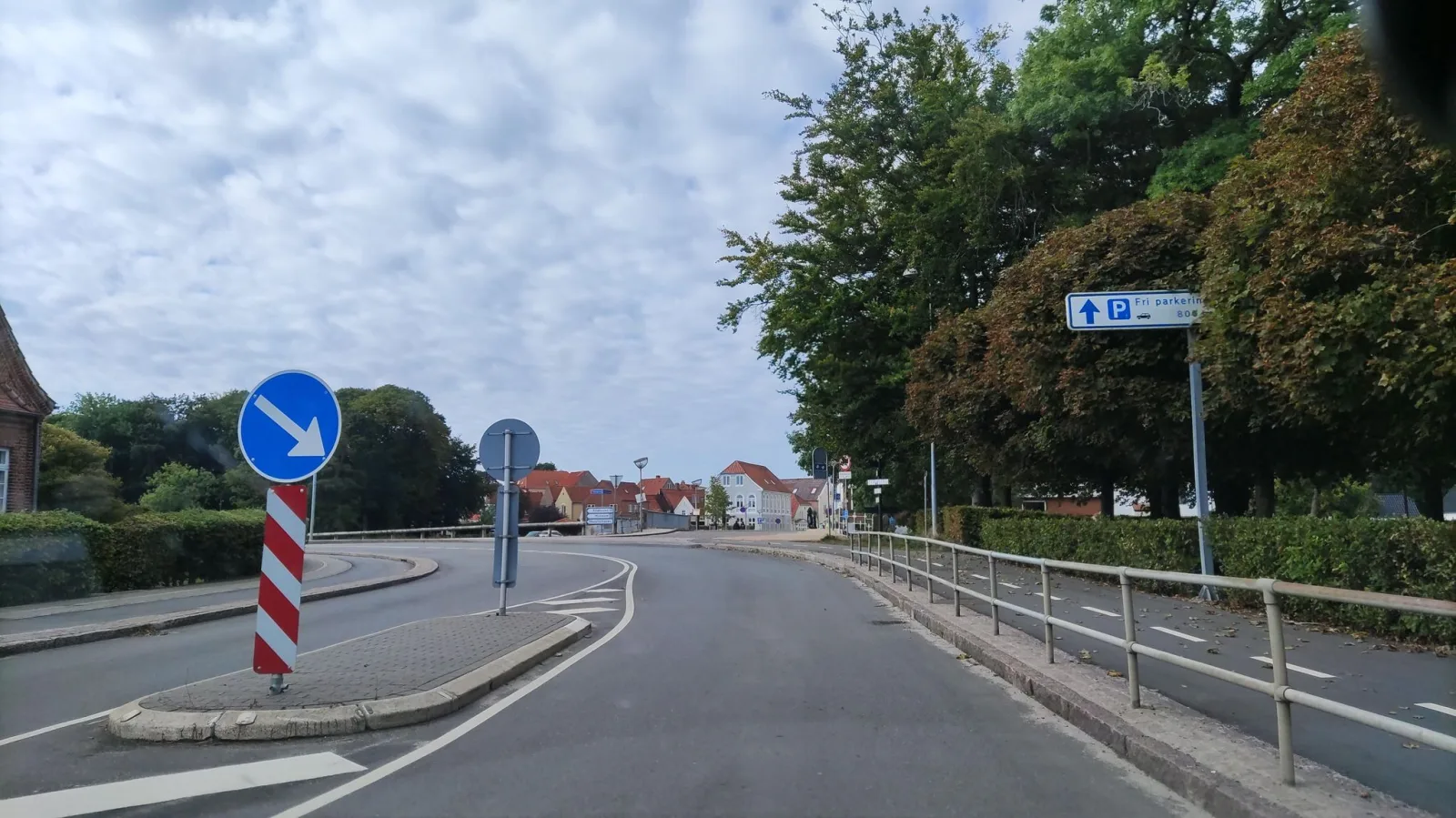 Mapillary-foto nær Tønder Svømmehal