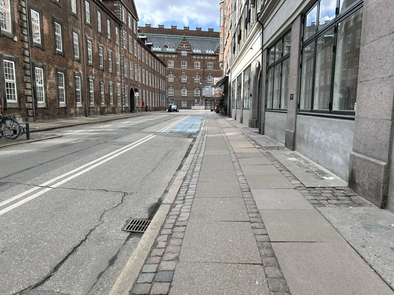 Mapillary-foto nær Det Lille Teater