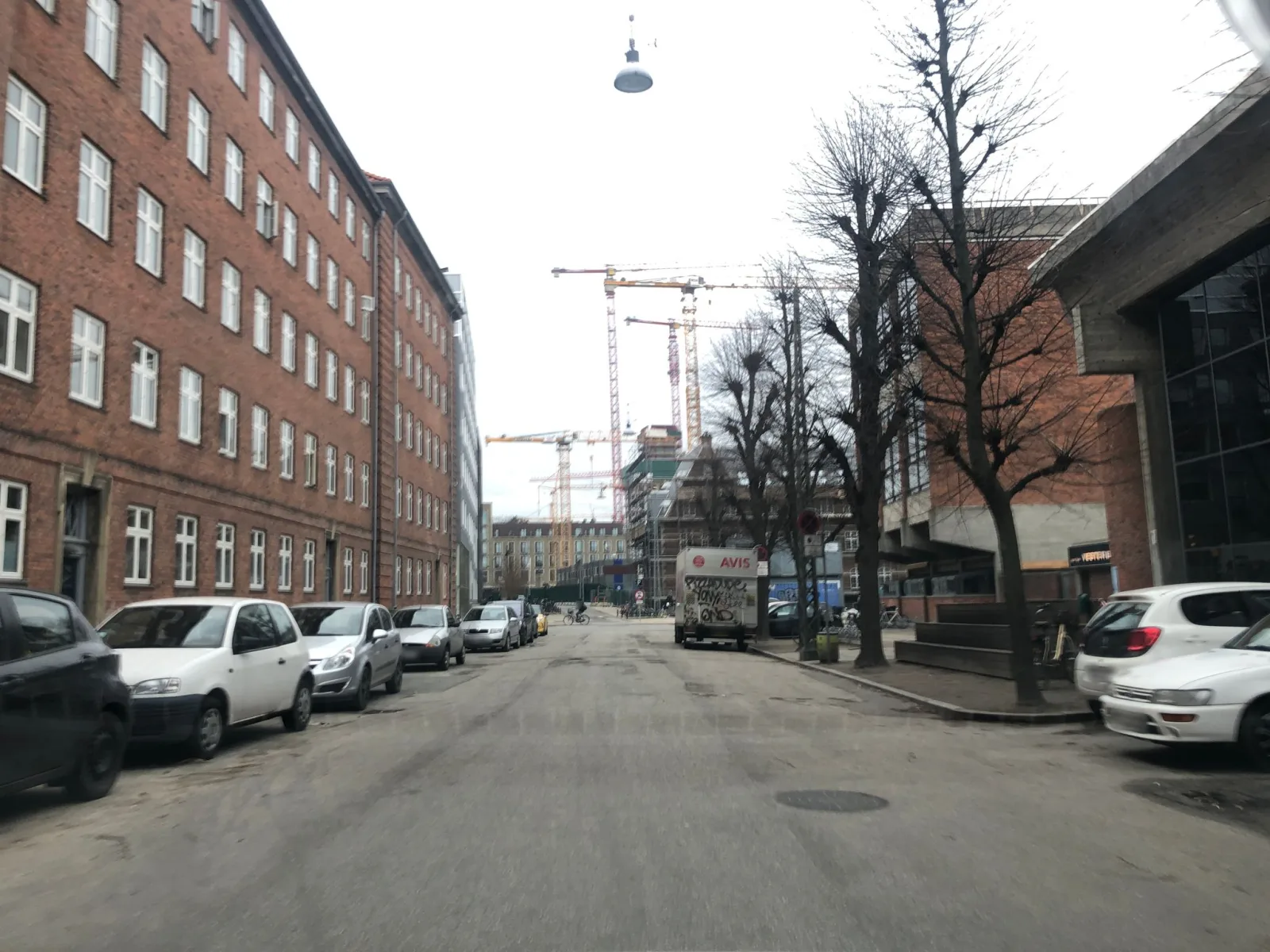 Mapillary-foto nær Vesterbro Svømmehal