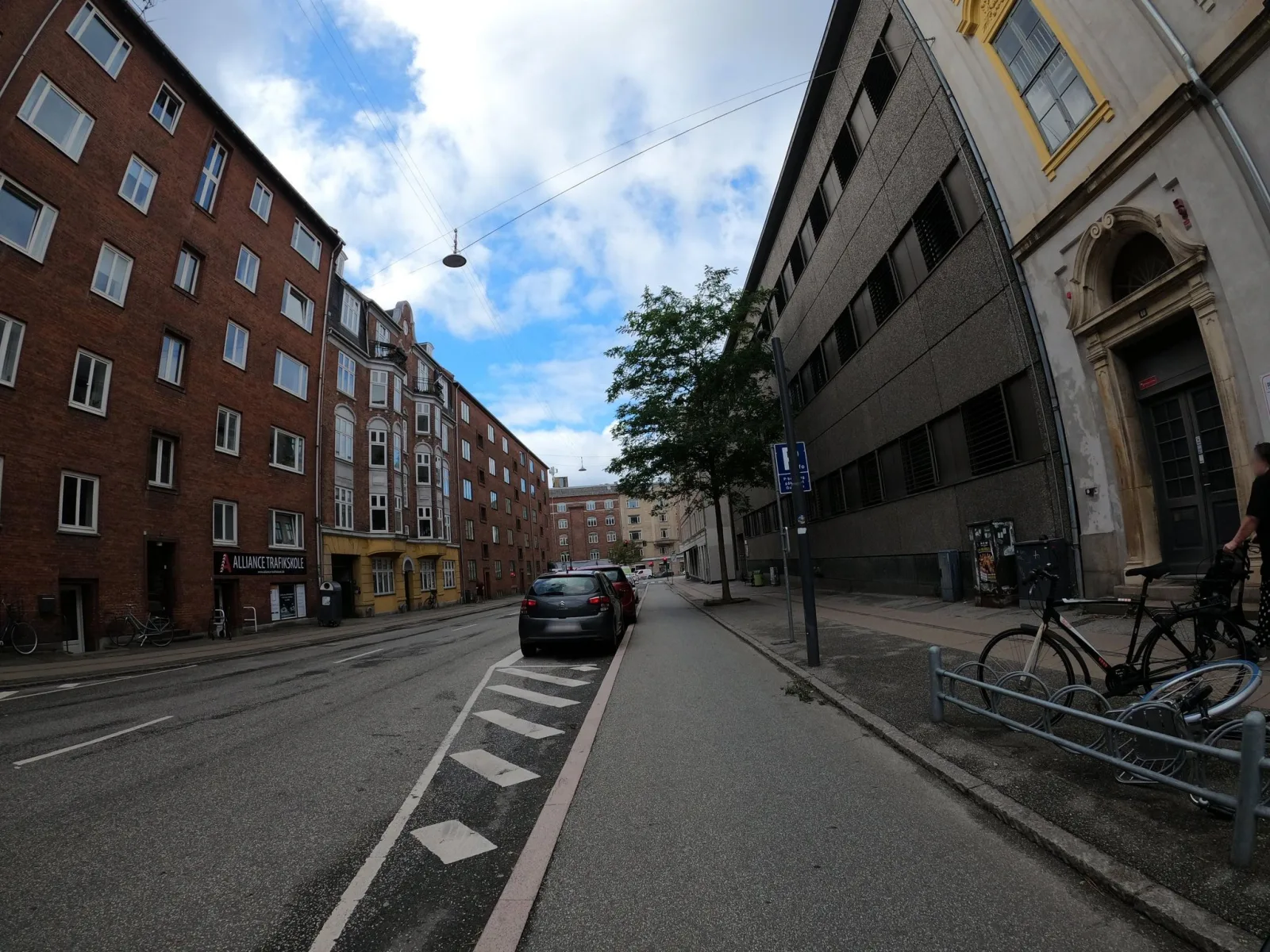 Mapillary-foto nær Valby Kino
