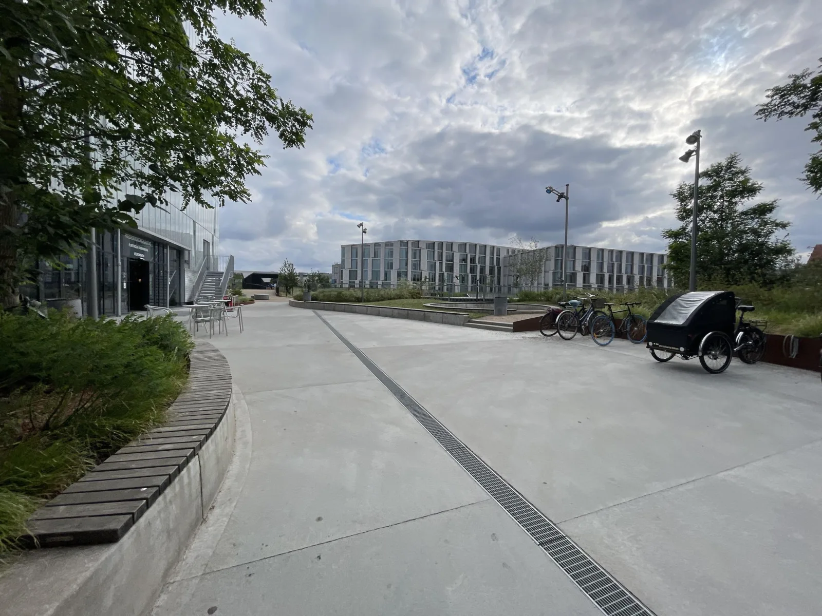 Mapillary-foto nær Flintholm Svømmehal Kurbadet