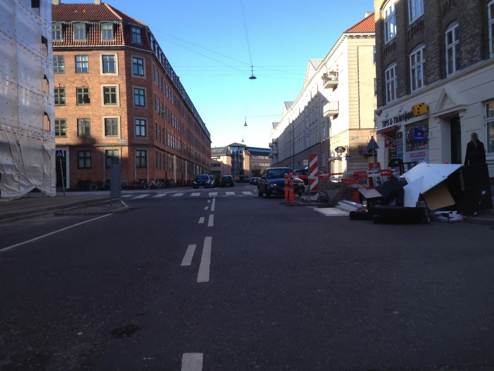 Mapillary-Foto in der Nähe von Fysisk Form Østerbro