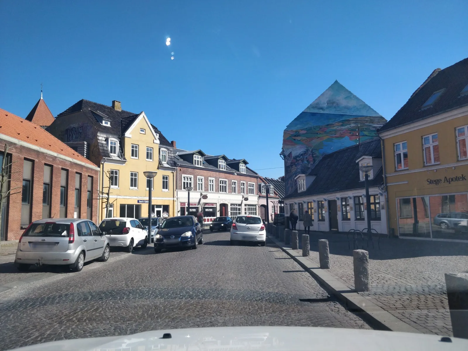 Mapillary-foto nær Stege Gym