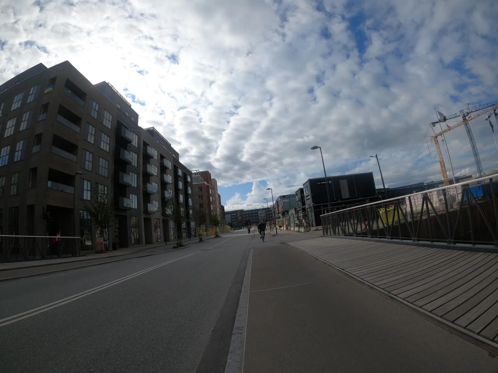 Mapillary-foto nær SATS Sluseholmen