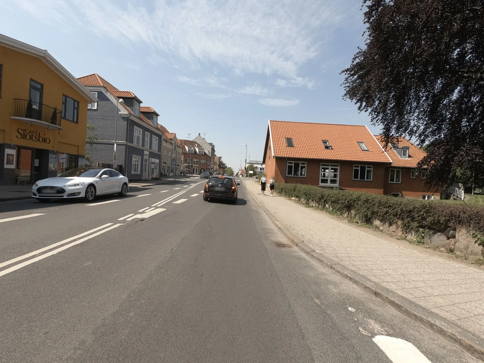 Mapillary-foto nær Café Slotsbio