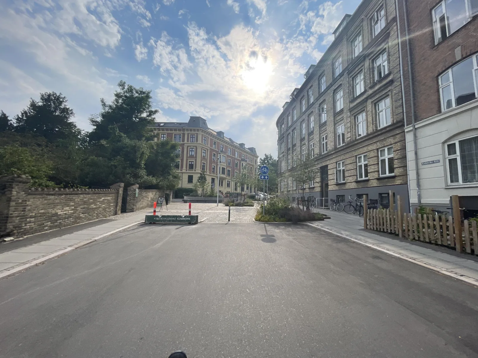 Mapillary-foto nær Bakkehusmuseet