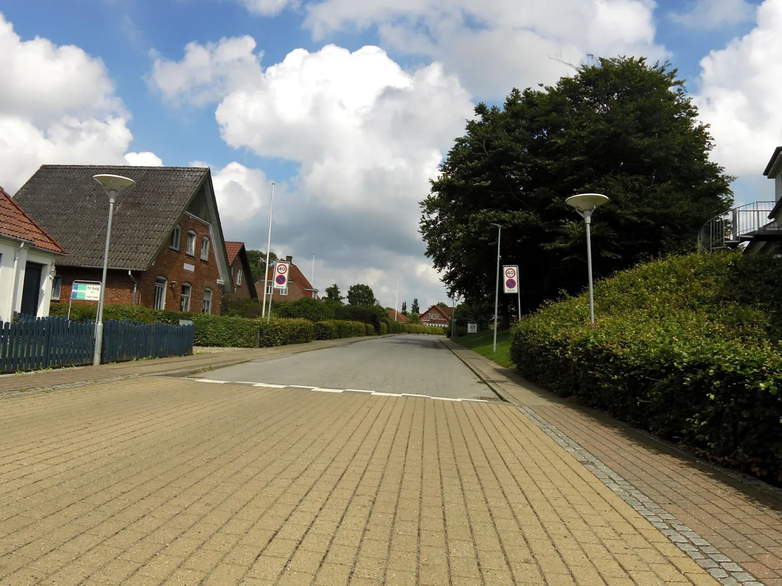 Mapillary-foto nær Rødding Bio