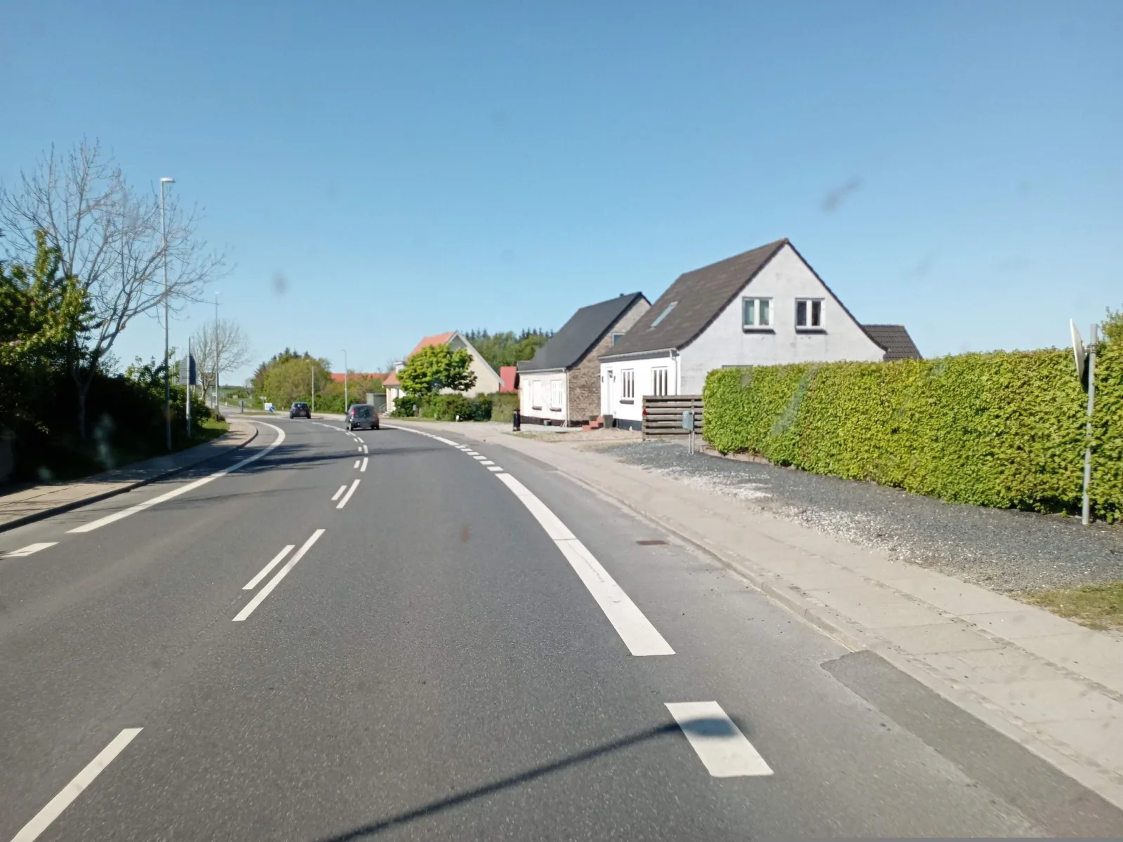 Mapillary-foto nær Danmarks mindste museum der aldrig har åben