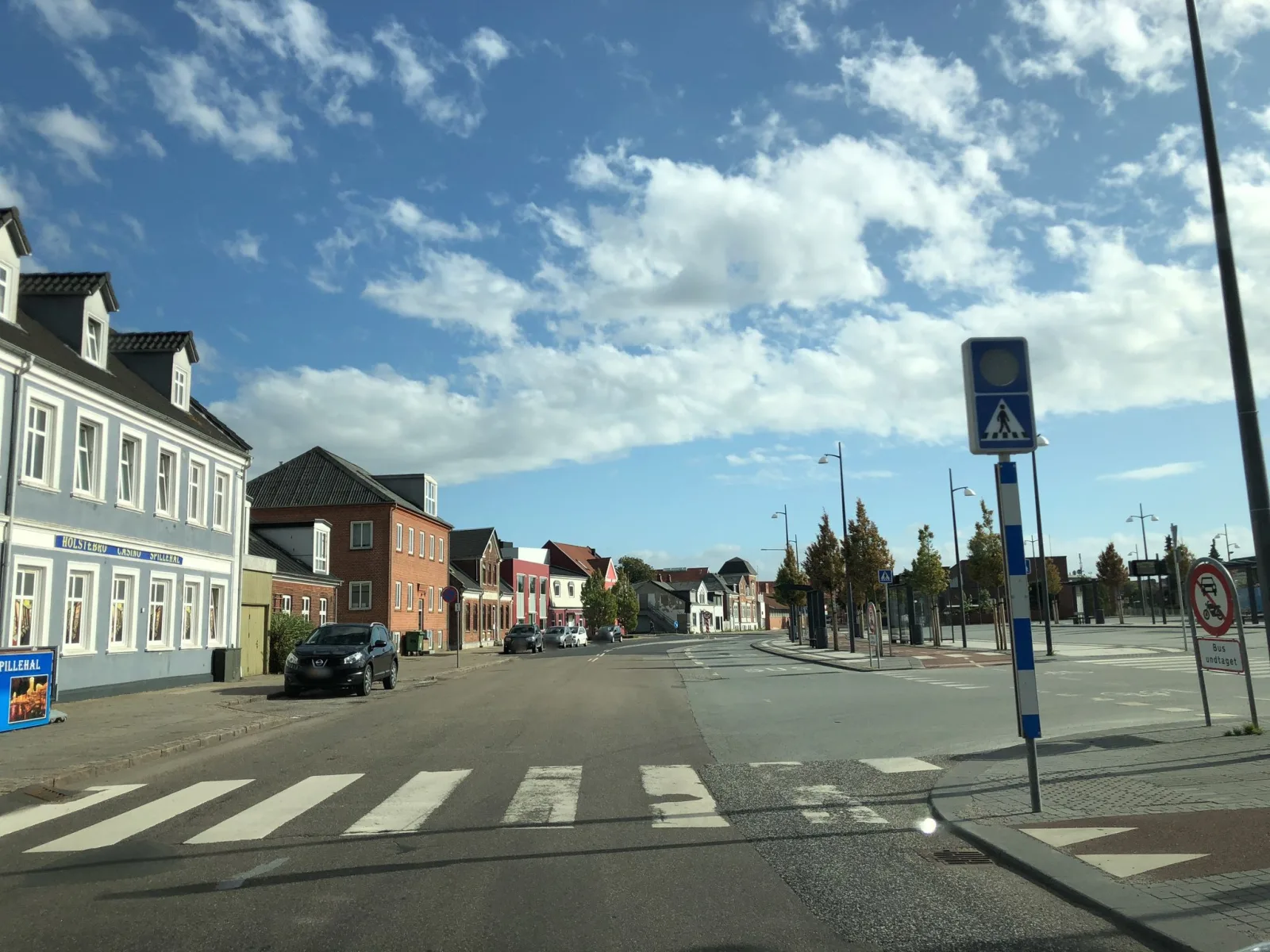 Mapillary-foto nær Holstebro Station