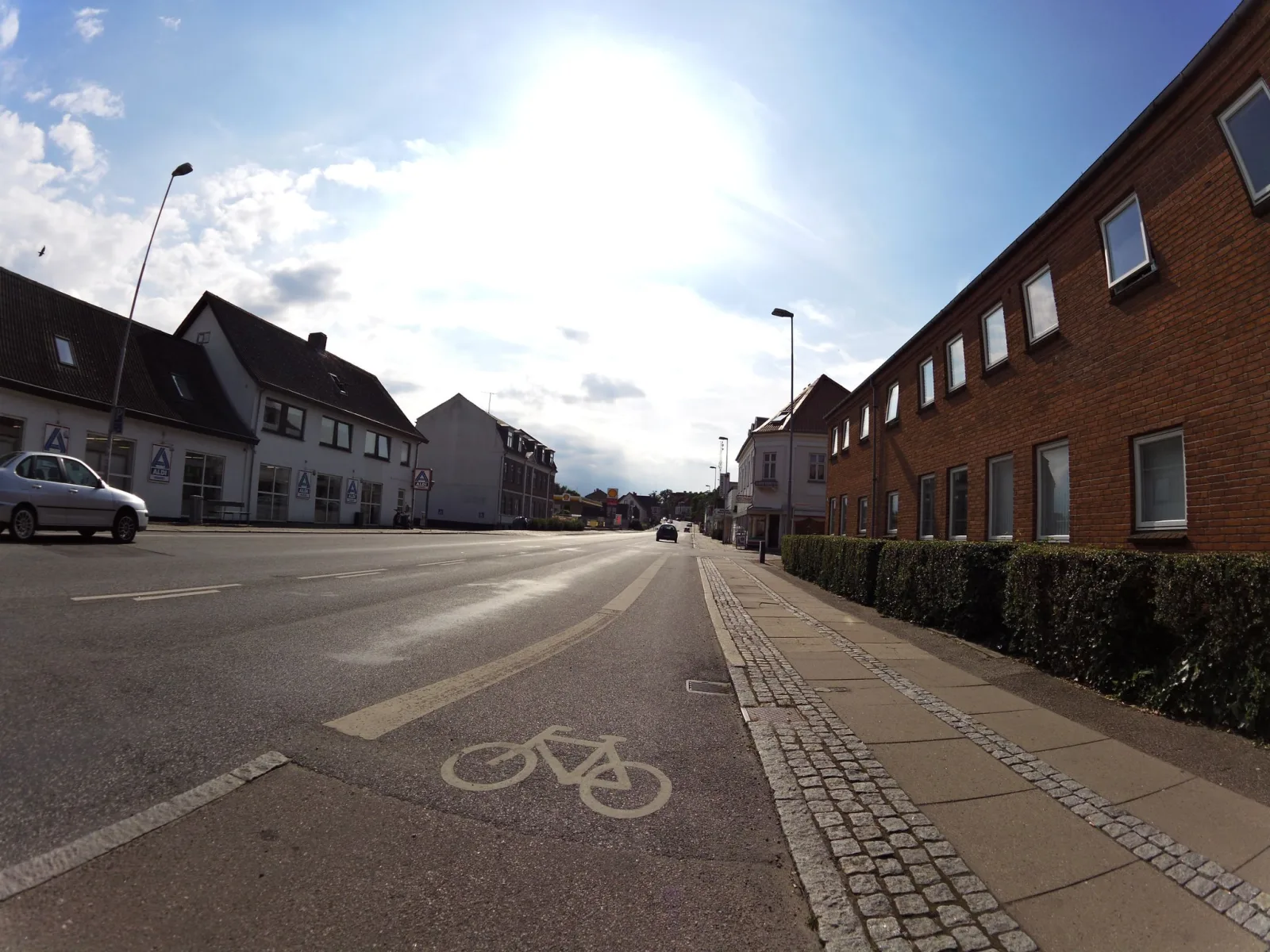 Mapillary-foto nær Pizza Verden