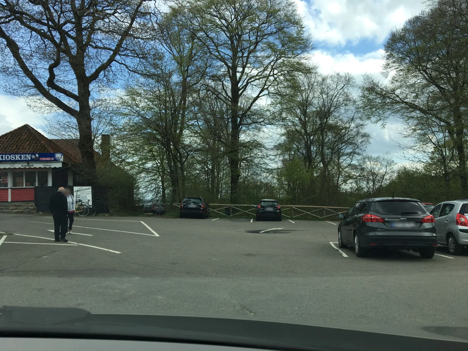 Mapillary-Foto in der Nähe von Hotel Himmelbjerget Bjergkiosk