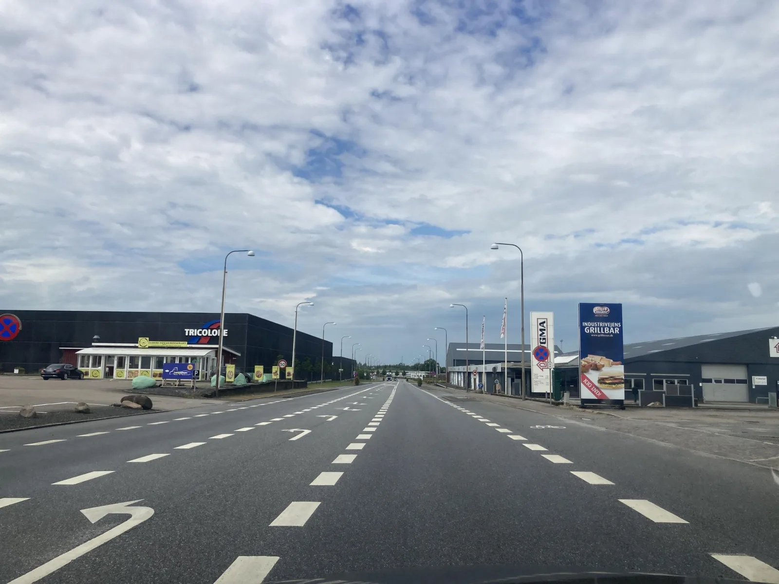 Mapillary-foto nær Industrivejens Grillbar