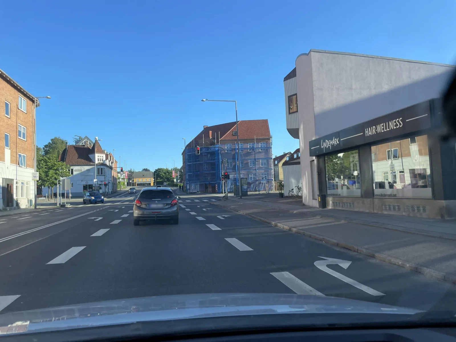 Mapillary-foto nær Hurry Curry Højbjerg