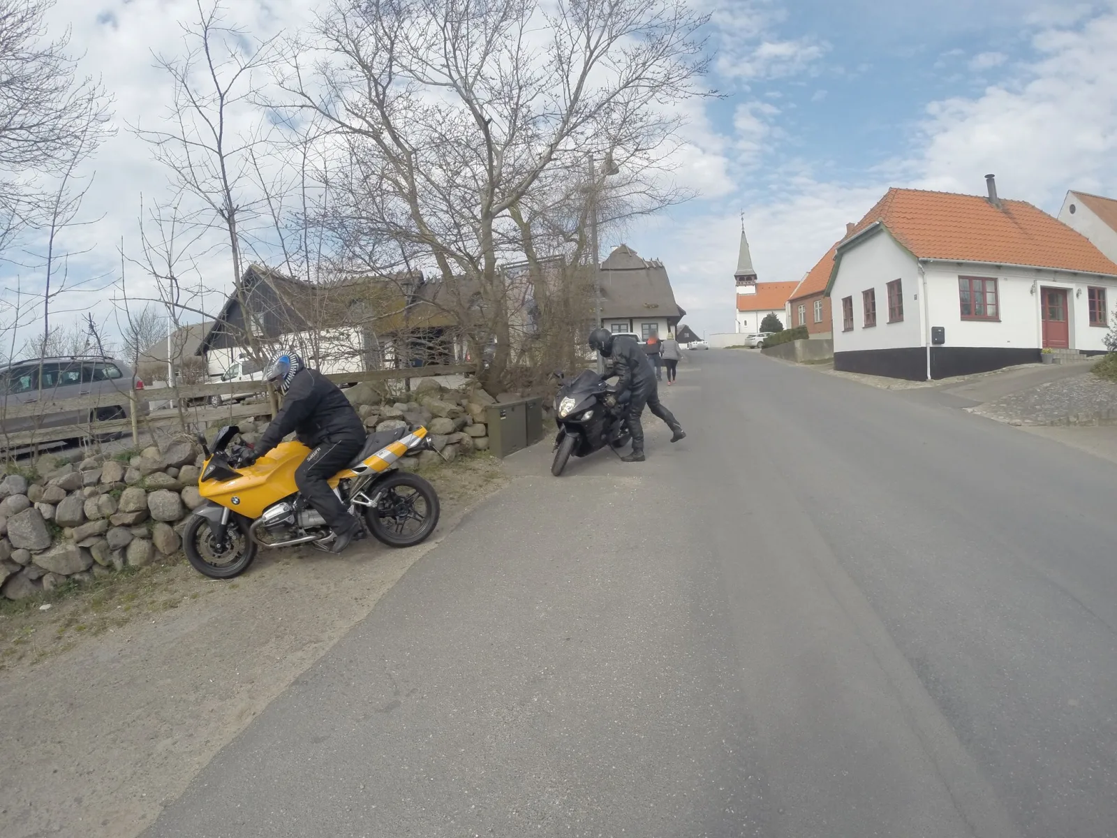 Mapillary-foto nær Reersø Kro