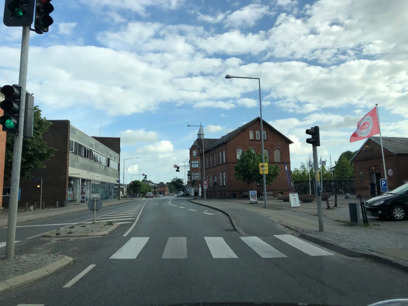 Mapillary-foto nær Italia