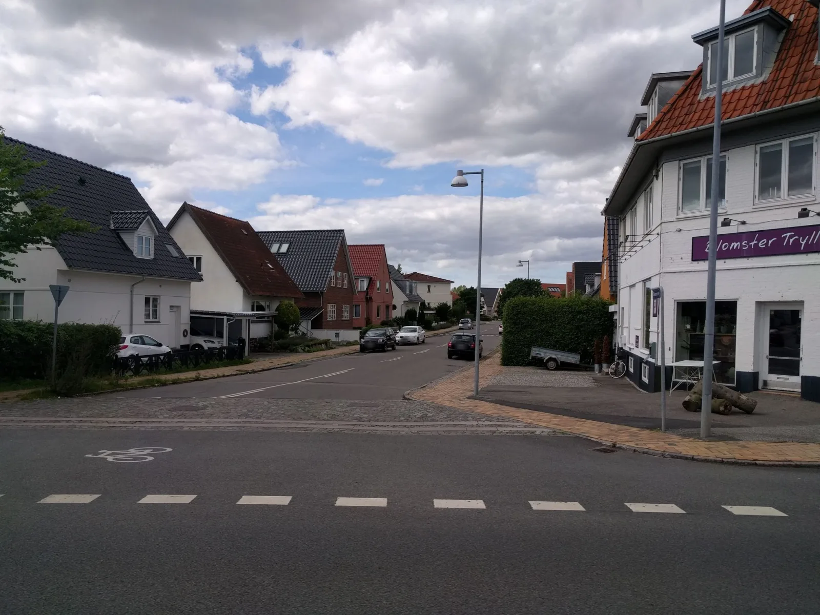 Mapillary-foto nær Jumbos Pizza