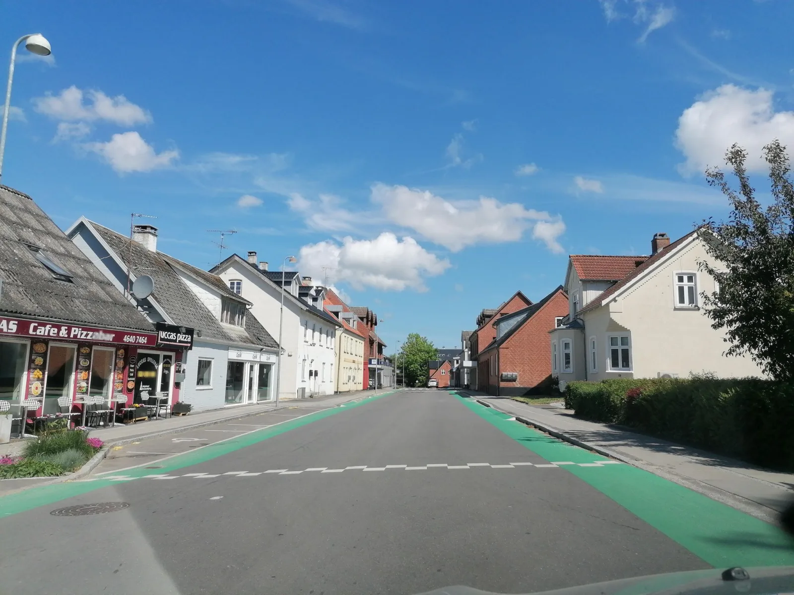 Mapillary-foto nær Running Bagel Hvalsø