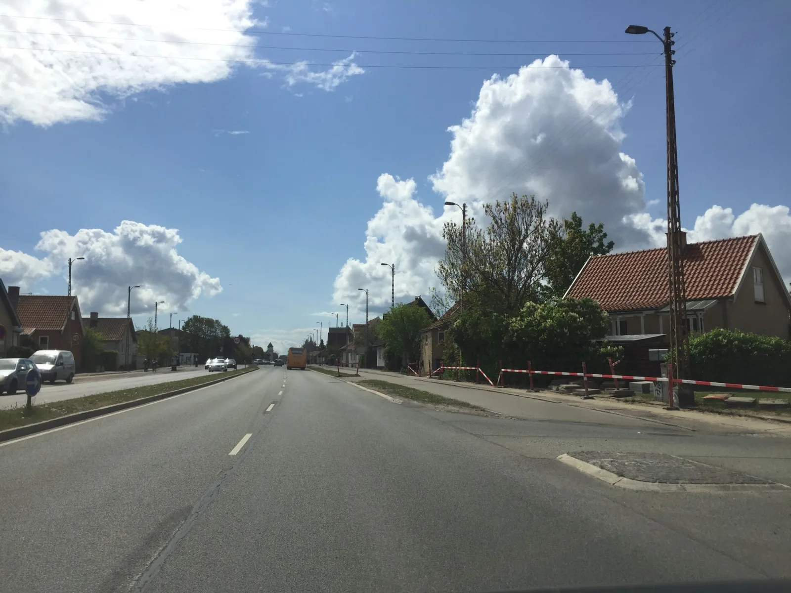 Mapillary-foto nær Det blå hus Rødovre