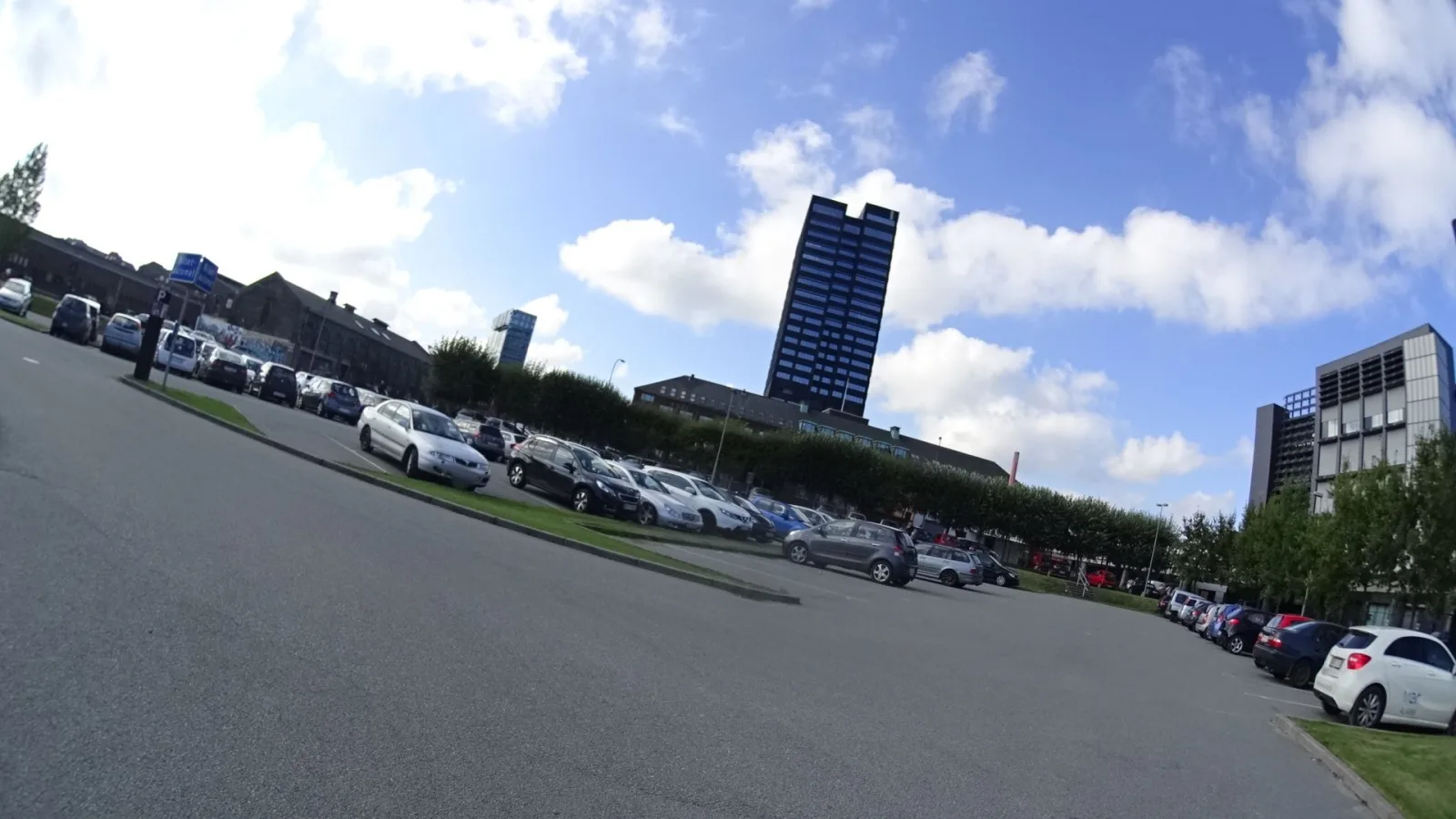 Mapillary-foto nær Jyllandsposten Kantine