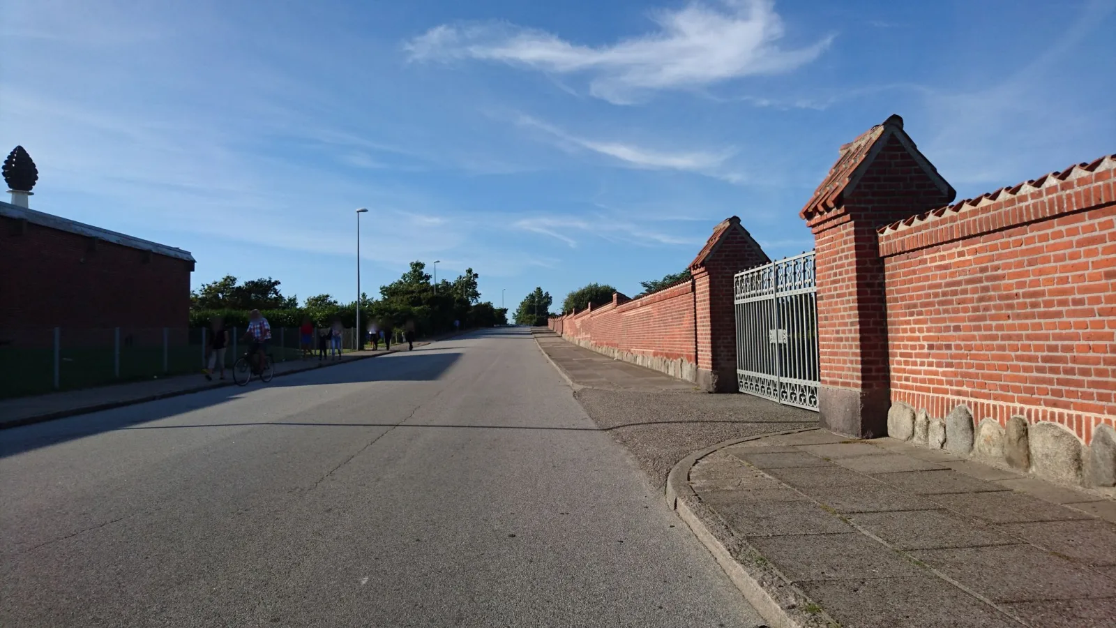 Mapillary-foto nær Ungdomshuset Sct. Laurentius