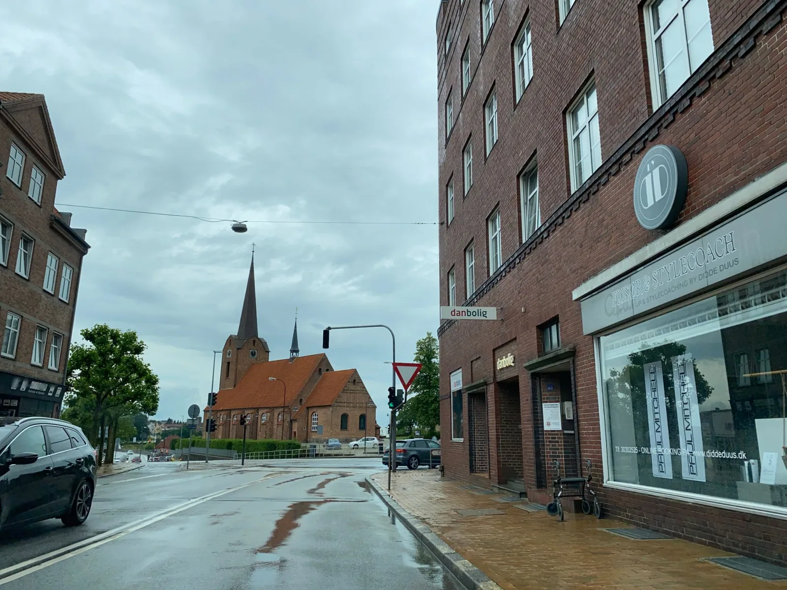 Mapillary-foto nær King Food, Sønderborg