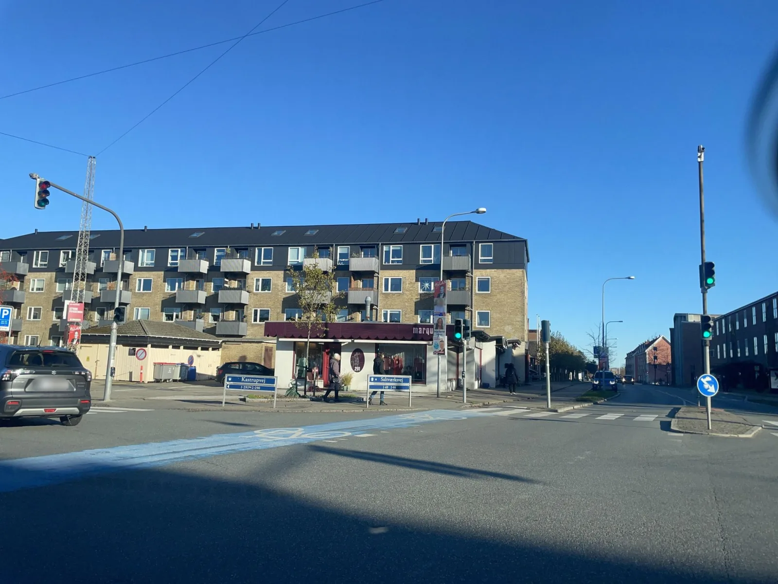 Mapillary-foto nær Det Lille Pizzahus