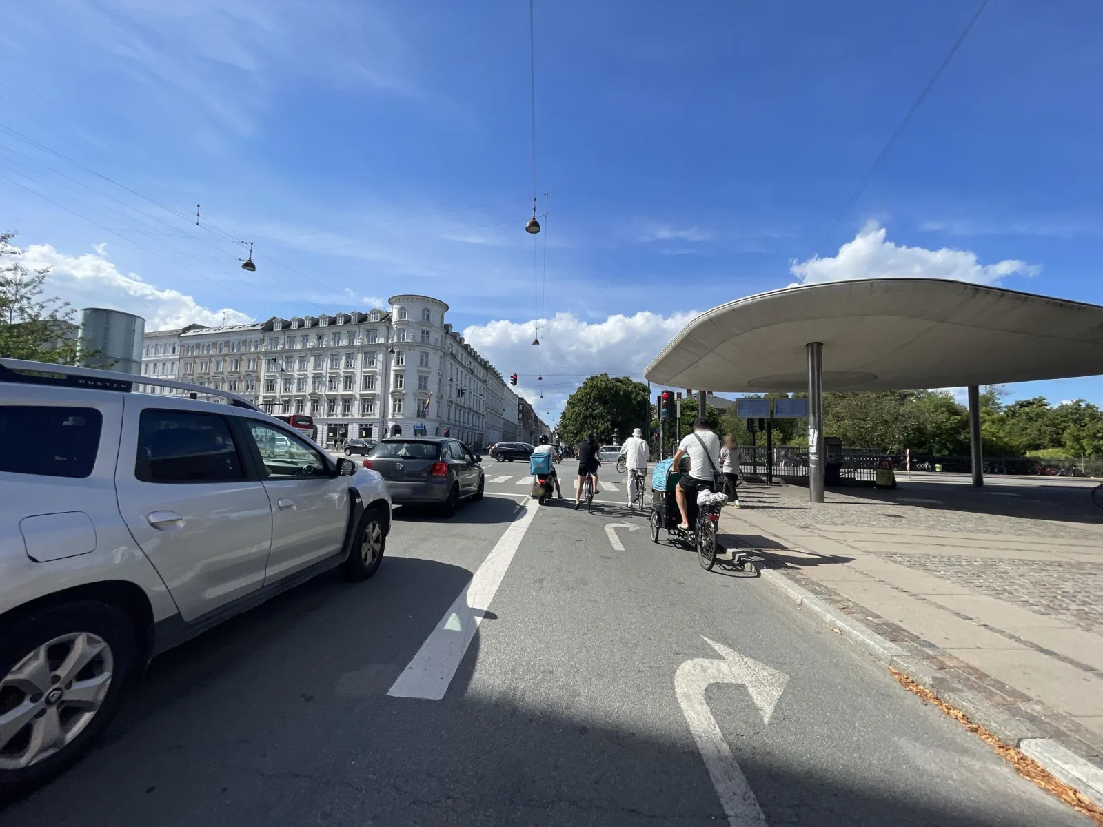 Mapillary-foto nær Det Vide Hus