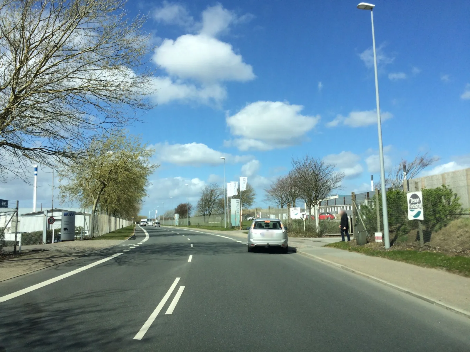 Mapillary-foto nær Kjersing-Erhvervspark