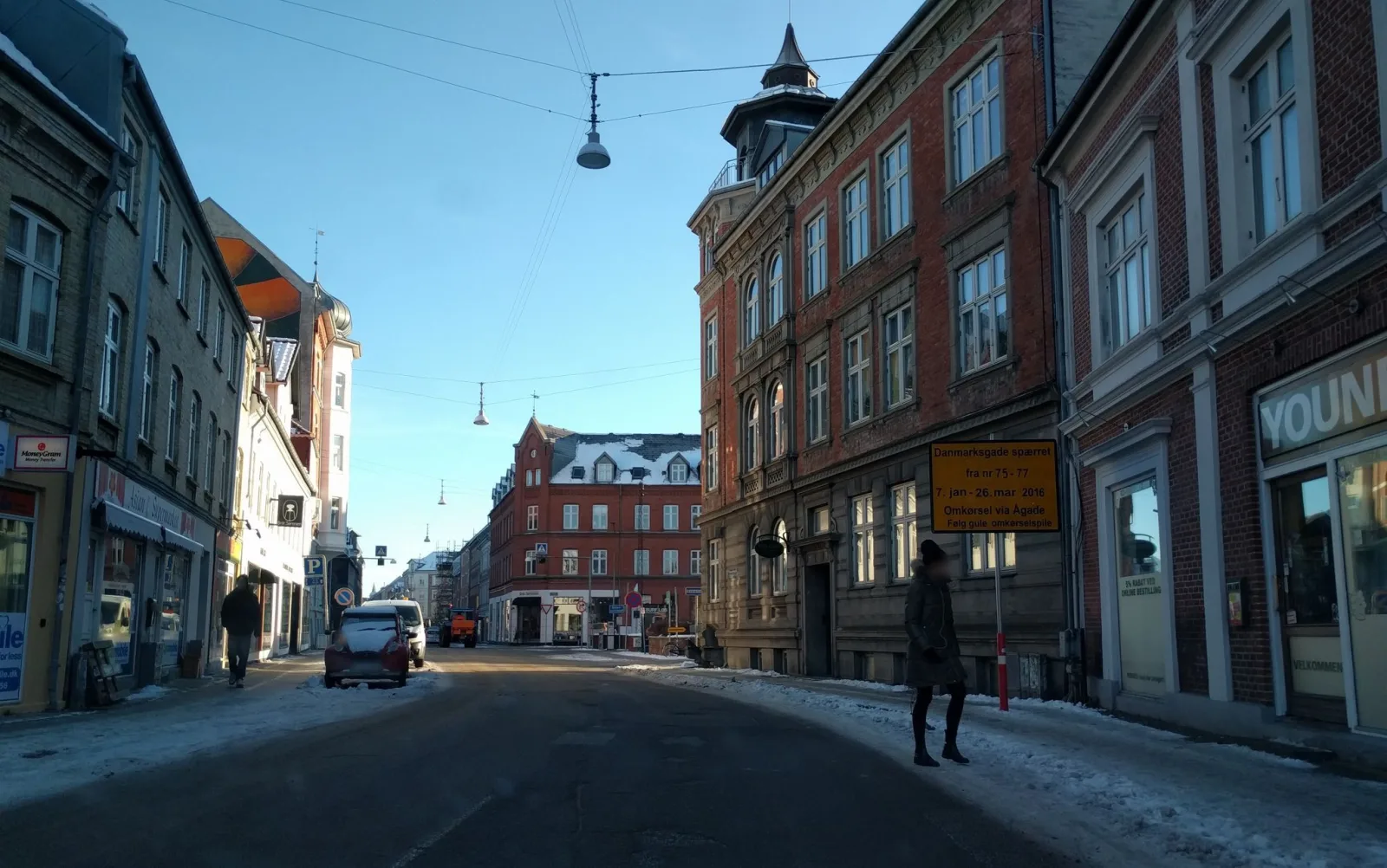 Mapillary-foto nær Younes Pizza